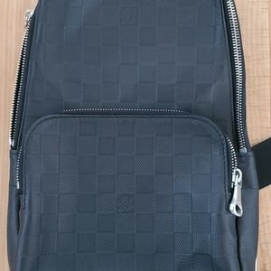 Louis Vuitton Avenue Sling Bag Damier Graphite